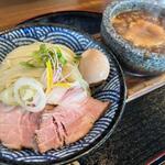 🍜味たま　魚介鶏つけ麺(麺の道 あをによし)