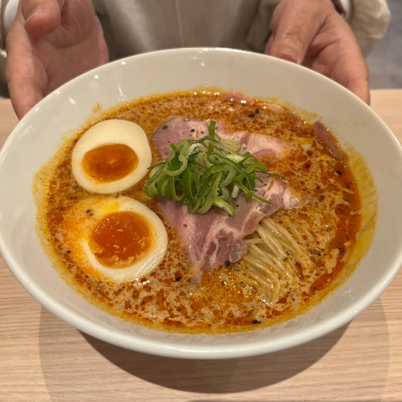 豆乳担々麺(ラーメンステーション近鉄八尾)