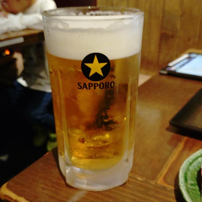 生ビール(ジンギスカン 羊羊亭)