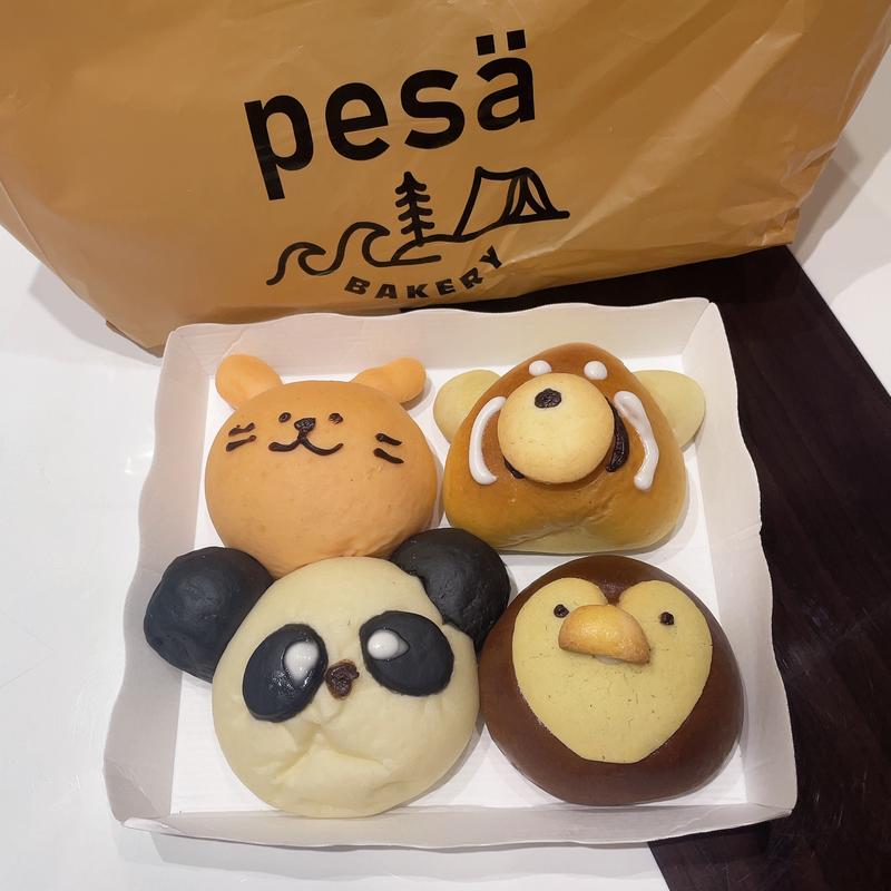 動物パンセット(ペサ べーカリー)