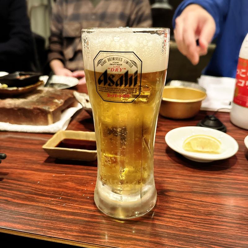 生ビール(魅惑の七輪 らんまん （ミワクノシチリンランマン）)