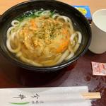 かき揚げうどん