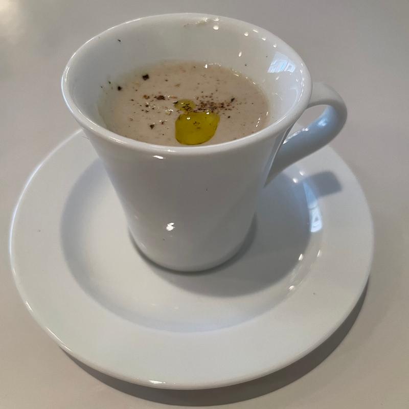 お野菜のポタージュ(unplato)