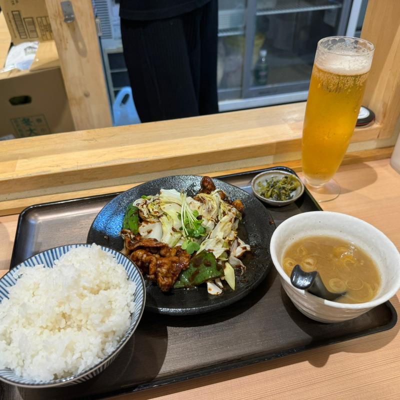 和風回鍋肉定食(和風回鍋肉専門店だしや。)