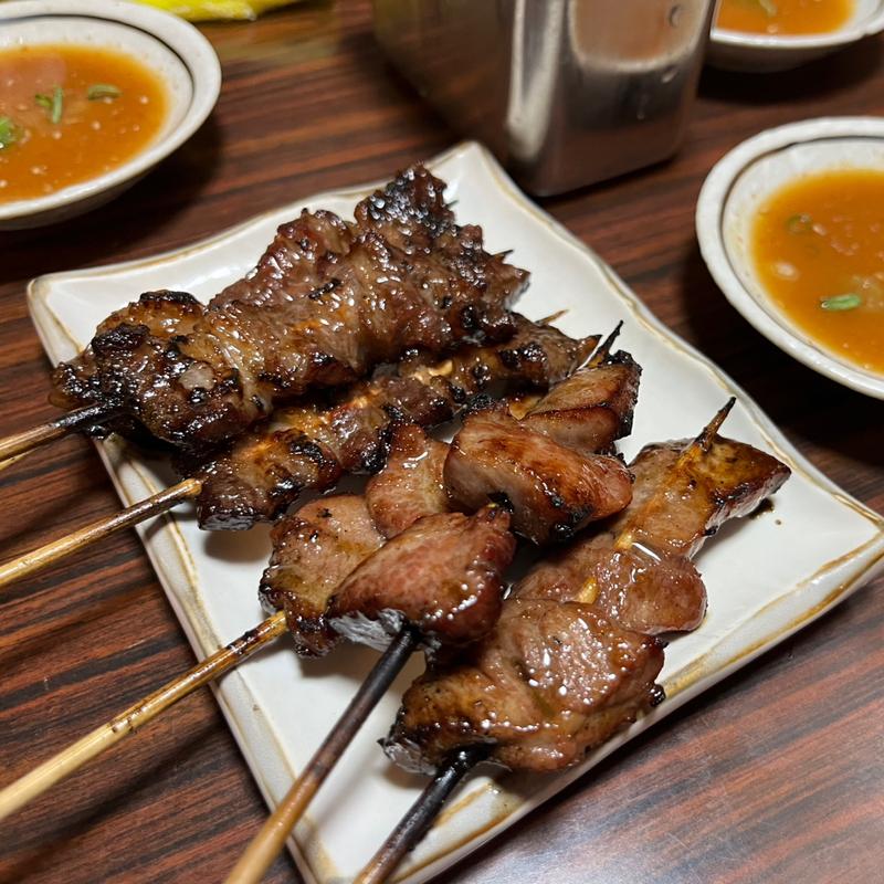 ハラミとタン(鶴橋串焼 大門)