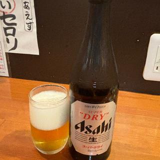 瓶ビール(魚の平田屋 中野坂上駅前店)