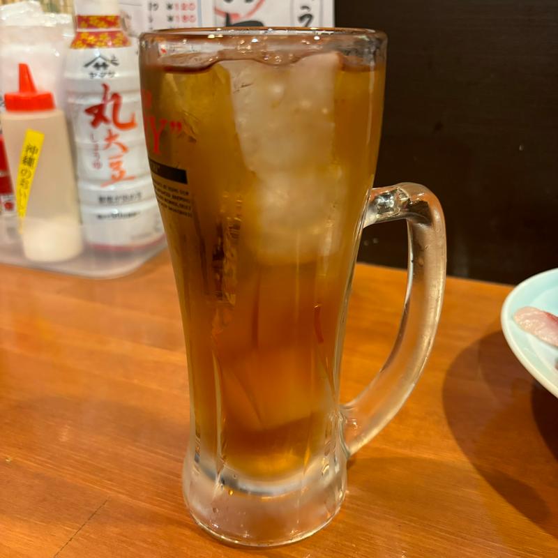 ウーロンハイ(魚の平田屋 中野坂上駅前店)