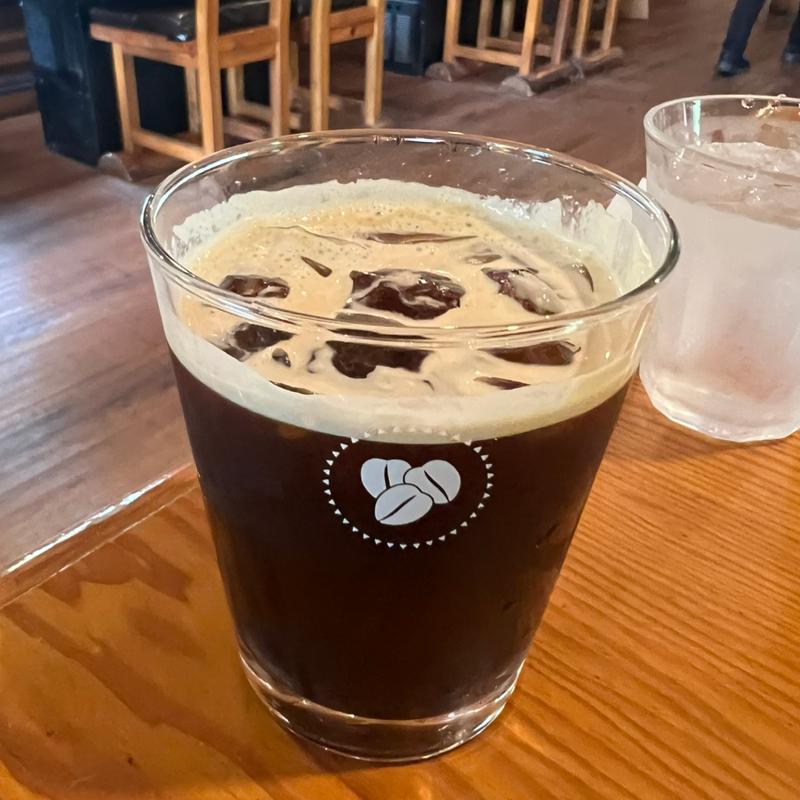 アイスコーヒー(小さな森の喫茶店ワイルドダック)
