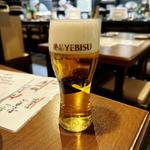 エビスビール（生）(いずみ田 中目黒店 （はかたいずみだ）)
