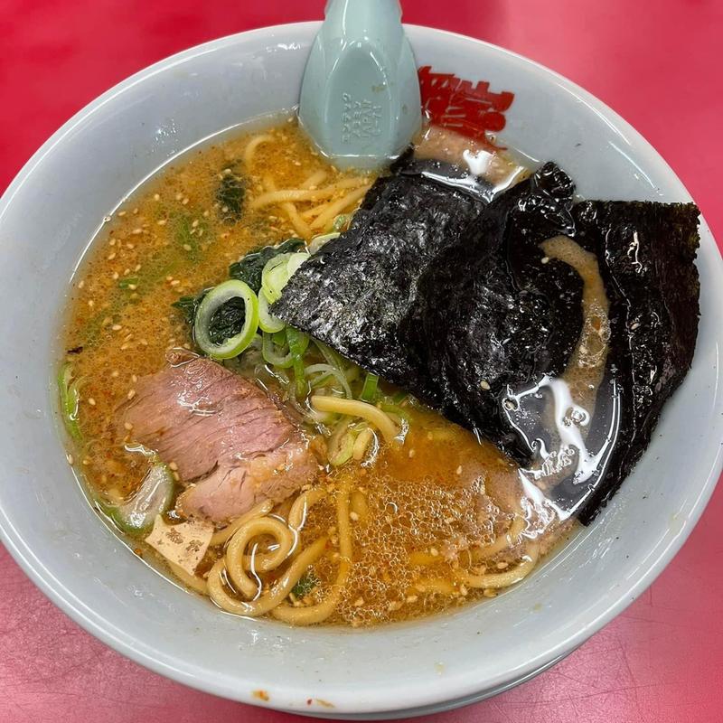 味噌ラーメン(ラーメン山岡家 松戸北小金店)