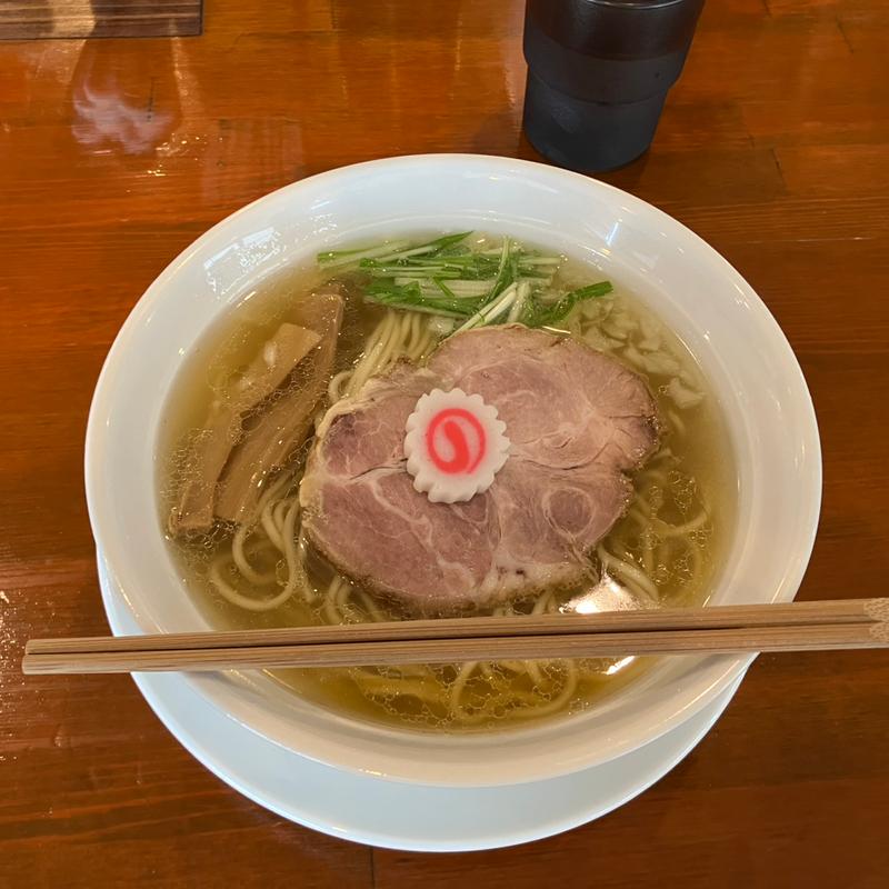 鶏煮干し中華そば　塩(松井)