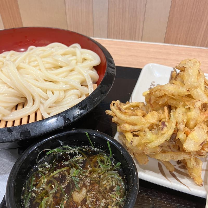 ざるうどん　大(丸亀製麺湘南モールフィル)