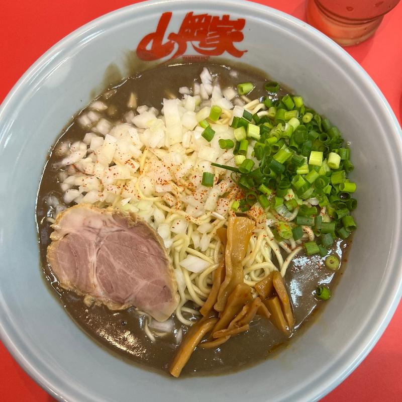 山岡家　鬼煮干し(ラーメン山岡家秋田寺内店)