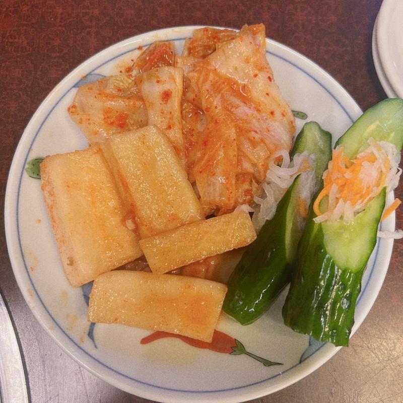 キムチ盛り合わせ(金楽)