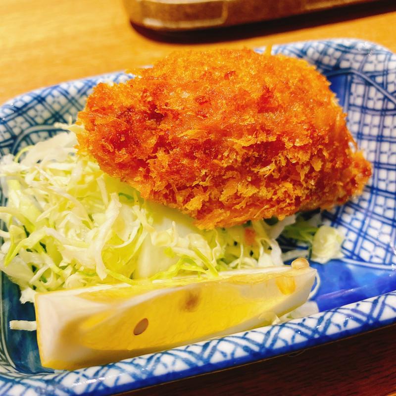 鮪脳天フライ(魚と米)