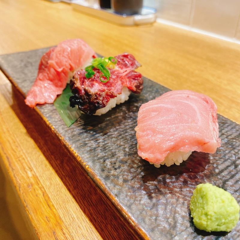 まぐろ寿司 3貫(魚と米)