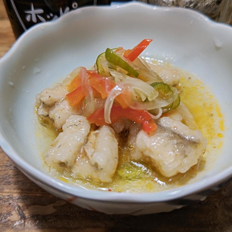 穴子の南蛮漬け(のげちゃん)