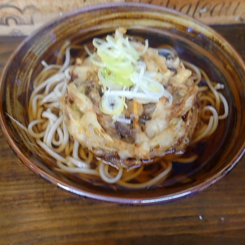 かき揚げそば(街道めん工房 )
