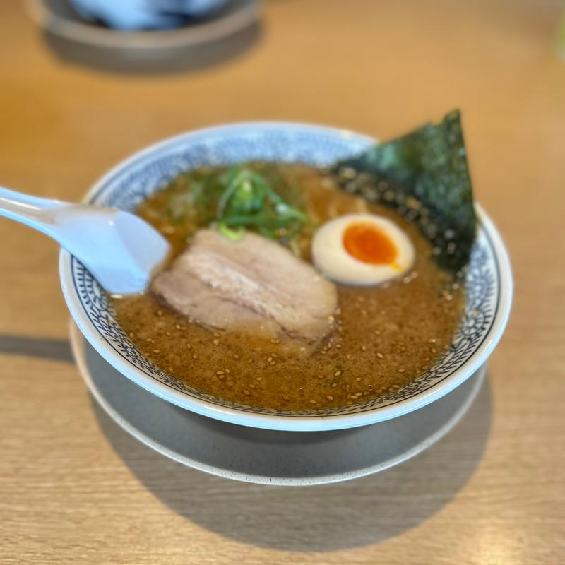 熟成醤油とんこつラーメン(白)(丸源ラーメン 羽曳野店)
