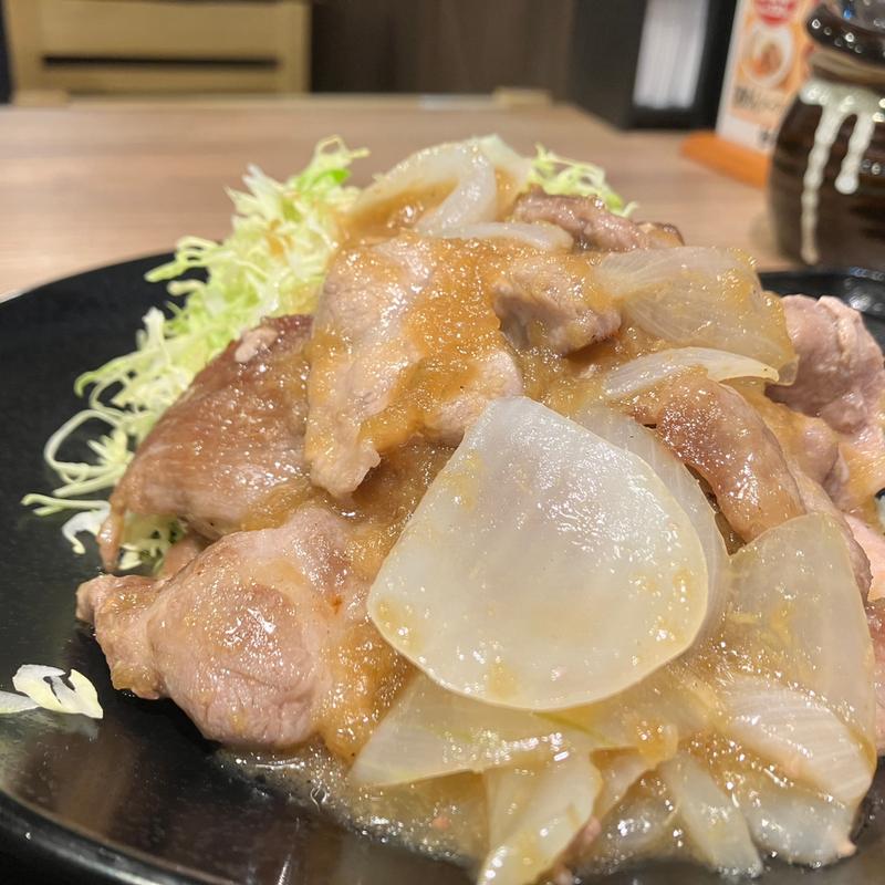 しょうが焼き定食(野郎めし野田店)