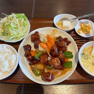 酢豚定食(一品鮮 川口店)
