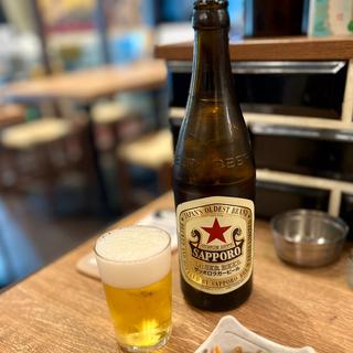 サッポロ赤星/瓶(大衆酒場 富士山)