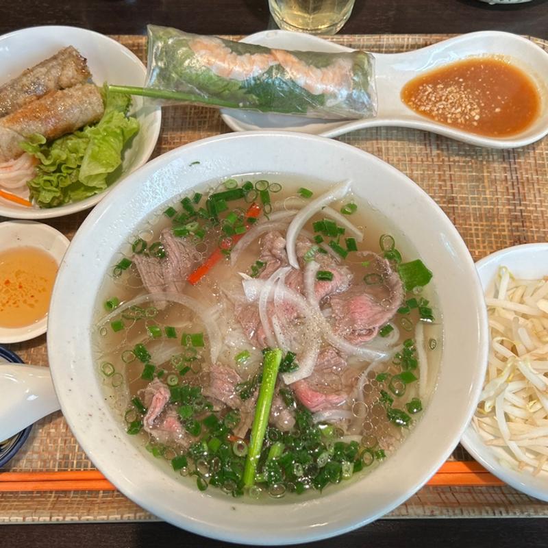 牛肉しゃぶしゃぶフォーセット(ベトナムちゃん)