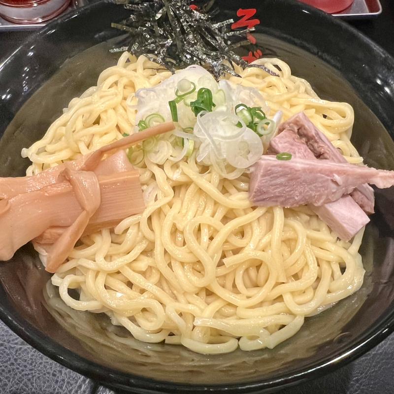 油そばW盛(東京油組総本店 代々木組)