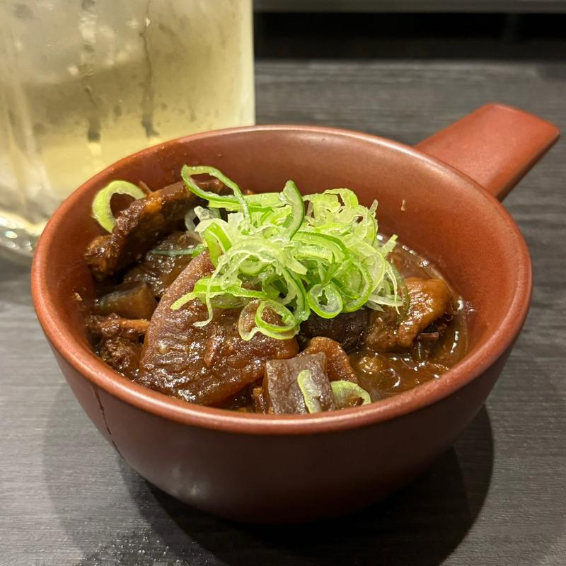 自家製牛すじどて煮(つばさや 平針店)