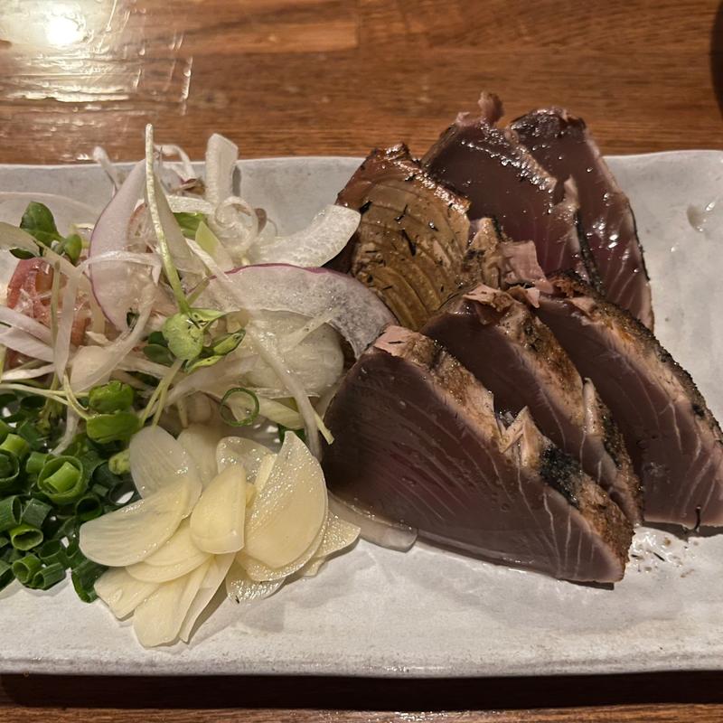 カツオ塩タタキ(じぃま)