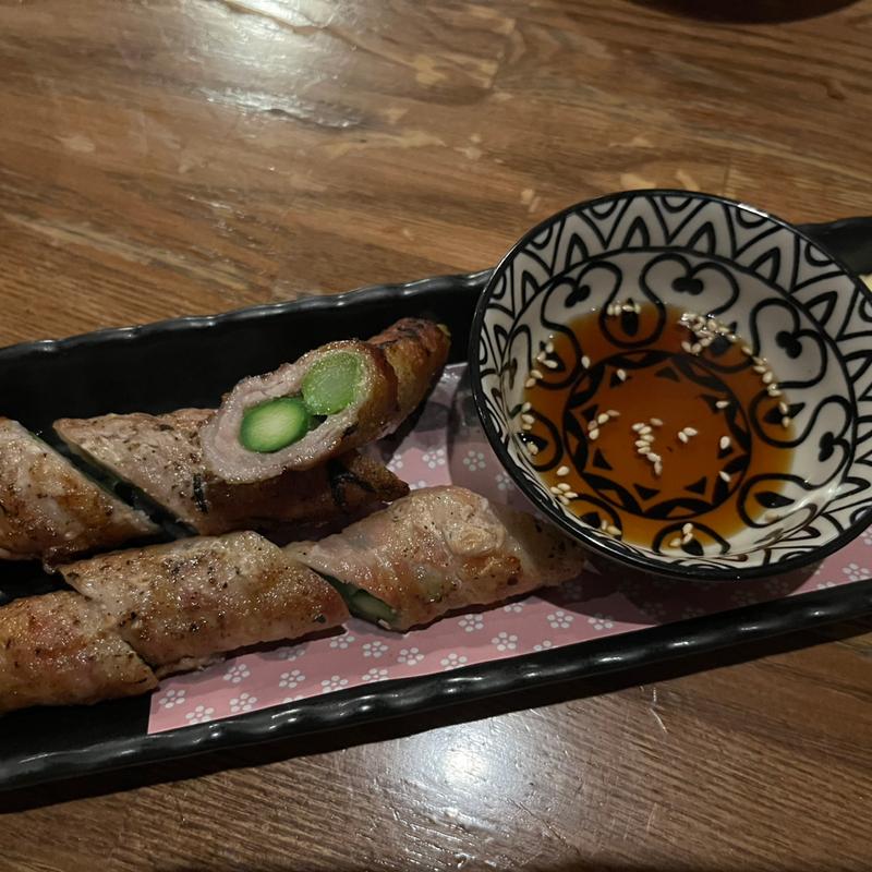 アスパラ豚巻き(じぃま)