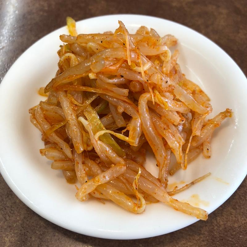 辛もやし(くるまやラーメン 足利店)