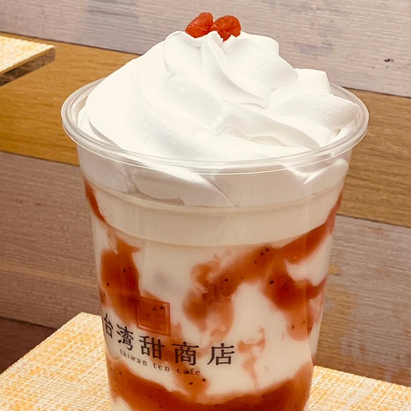 いちご杏仁スムージー(台湾甜商店　和泉ららぽーと店)