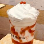 いちご杏仁スムージー(台湾甜商店　和泉ららぽーと店)