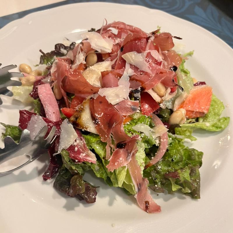 生ハムとピクルスのサラダ(オステリアベーネ （Osteria Bene）)