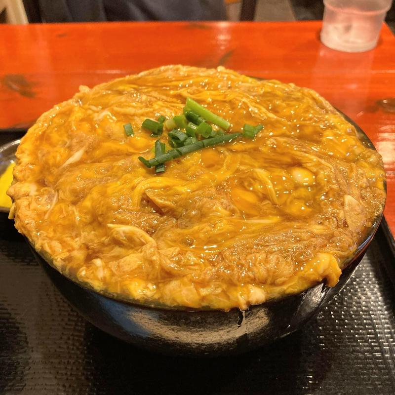 かつ丼 たまご増し(ポミエ )