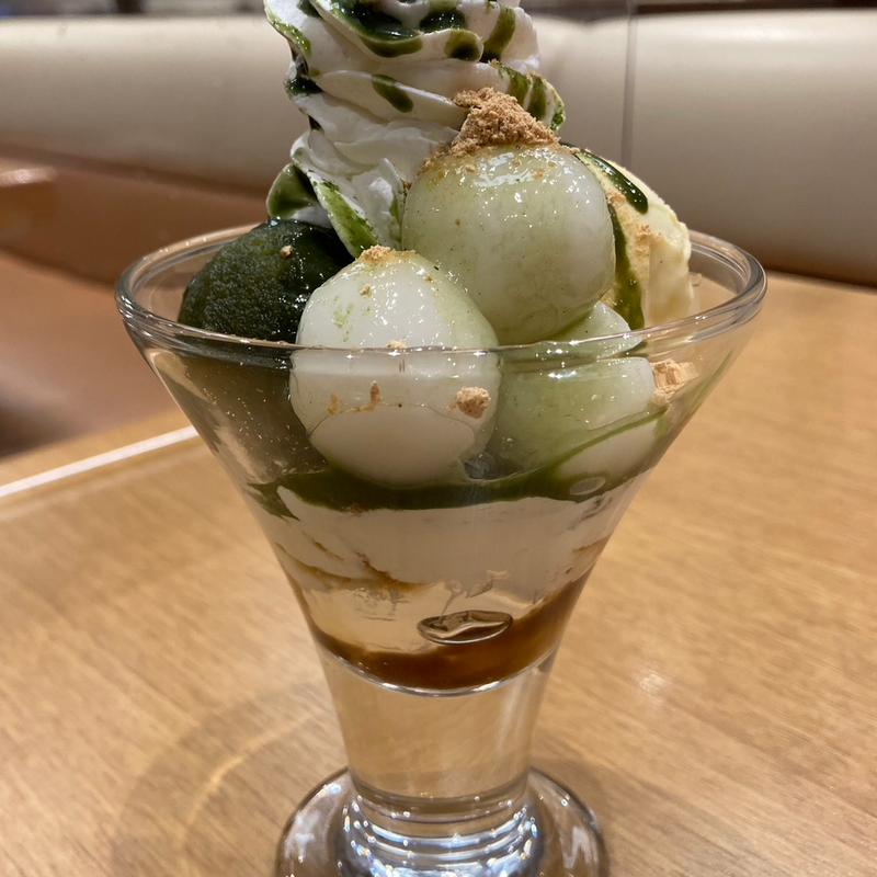 抹茶パフェ(ココス 泉大津店)