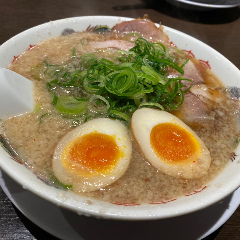 味玉ラーメン(来来亭 岡山浜野店)