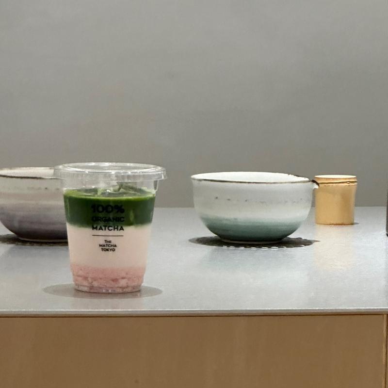 抹茶さくらラテ(THE MATCHA TOKYO SKYTREE Solamachi 抹茶トーキョー)