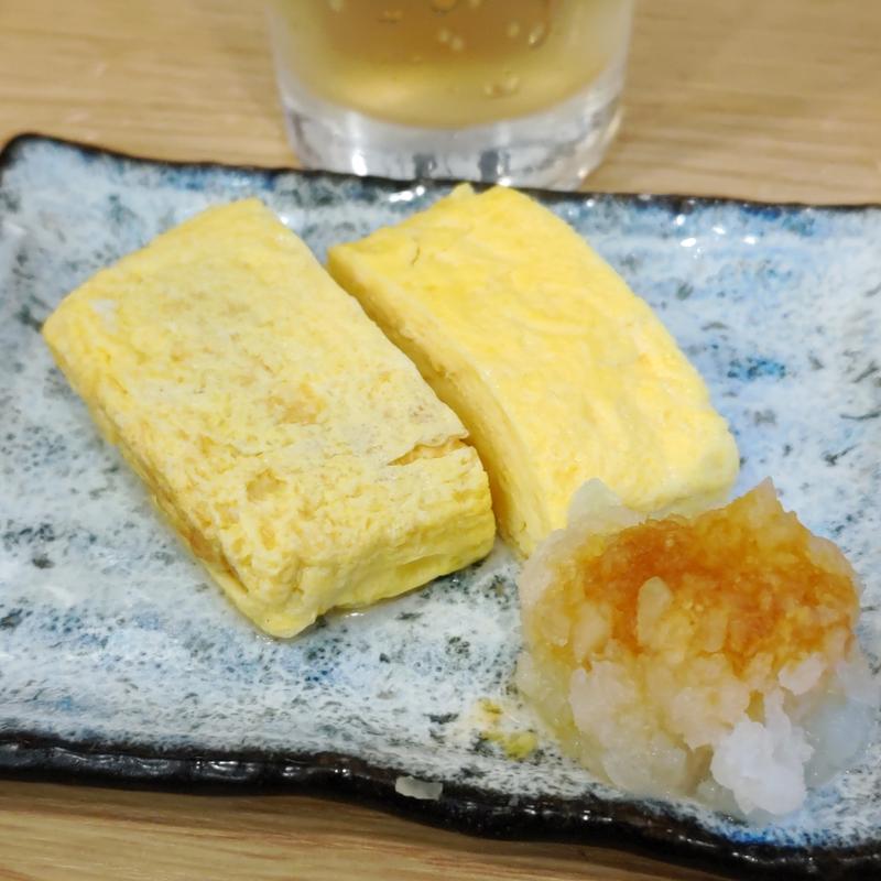 自家製玉子焼き(鉄板ホルモン 五の五 ぴおシティ桜木町店)