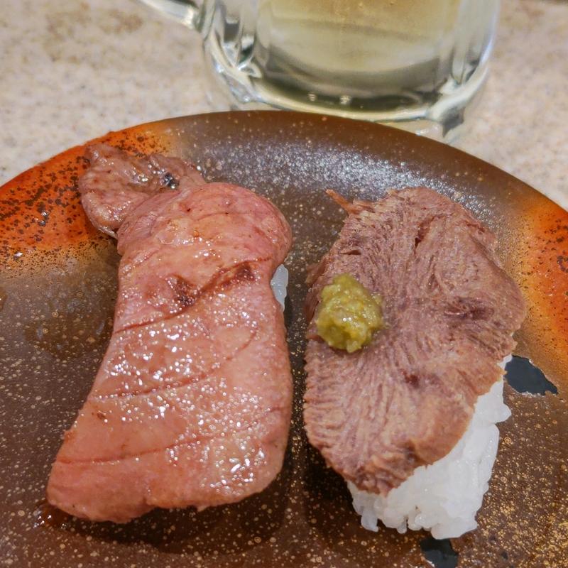 牛たんセット(平禄寿司 横浜中伊勢佐木町店)