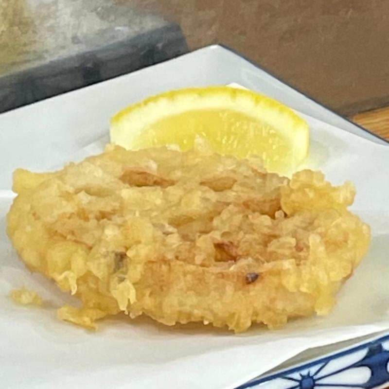 レンコン天（天ぷら定食）(天屋わんや)