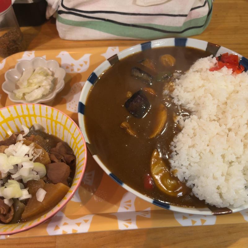 野菜カレー　モツ煮セット(タイガーベル)