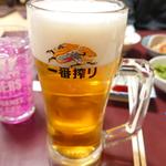 キリン一番搾り生ビール（中）

