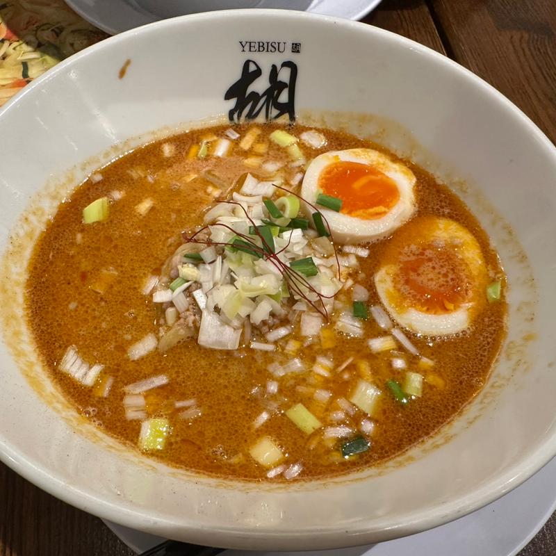 担々麺(担担麺 胡 (えびす) 円町店)