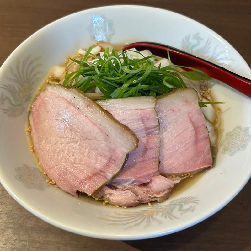 白しょうゆ昆布煮干しだしまぜそば(晴耕雨読)