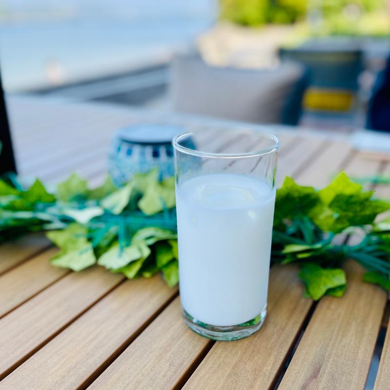 モーニング　牛乳(GLAMPROOKしまなみ)