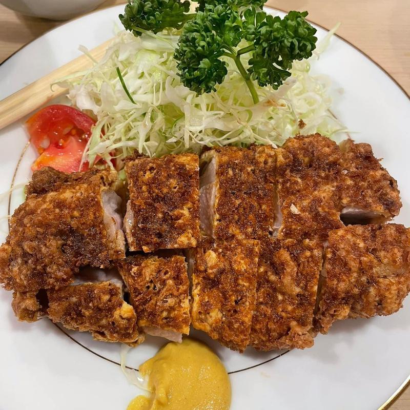 ロースかつ定食(とんき)