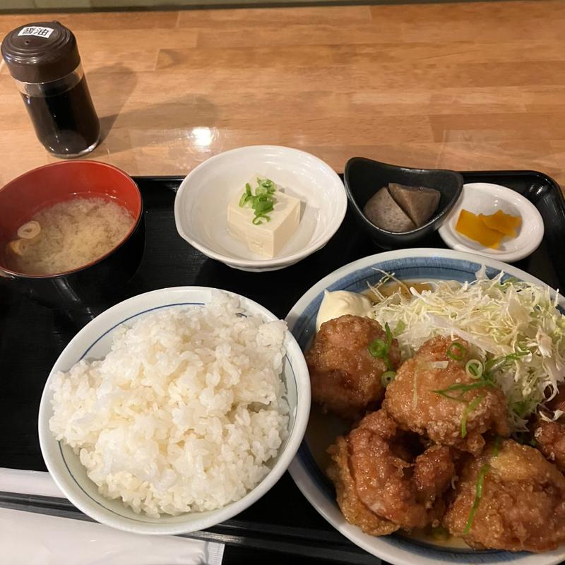 油淋鶏定食（5個）(雑魚市場)
