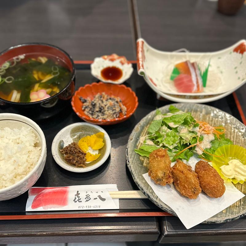 おすすめ定食C(たらいうどん 喜多八)